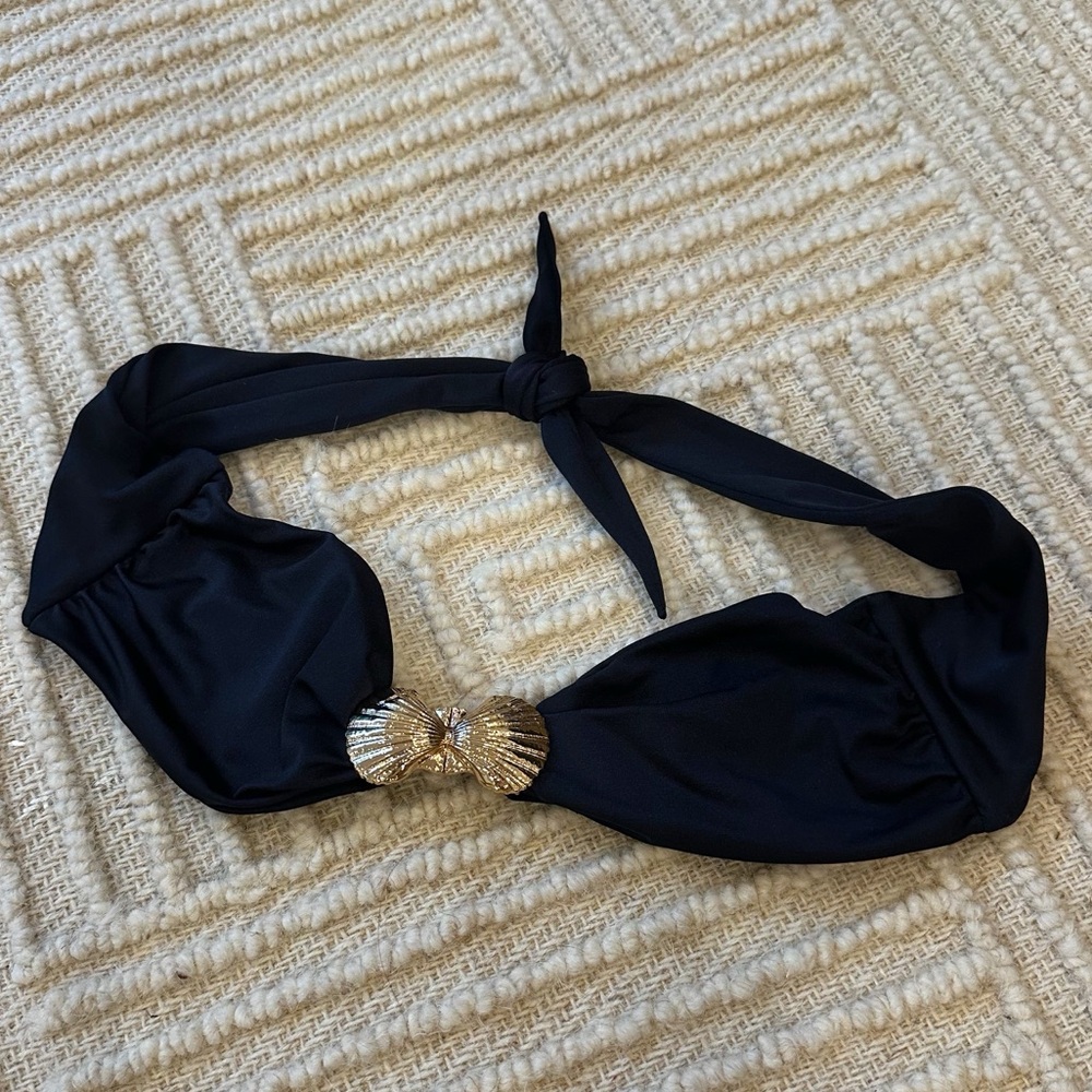 Gold Seashell Pendant Bandeau